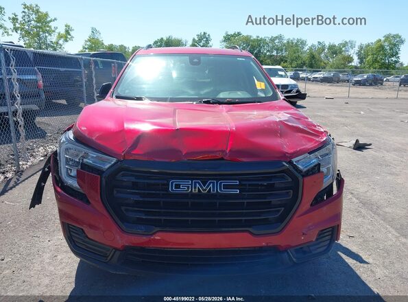 3GKALTEG8PL204646 2023 GMC TERRAIN Red ხელსაწყოთა პანელის ხედი