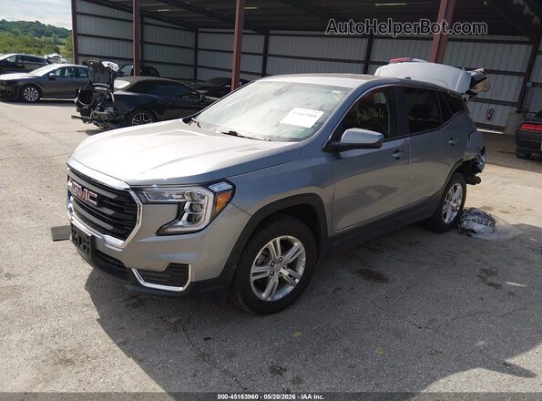 3GKALTEG8RL332758 2024 GMC TERRAIN Серый Передняя левая четверть