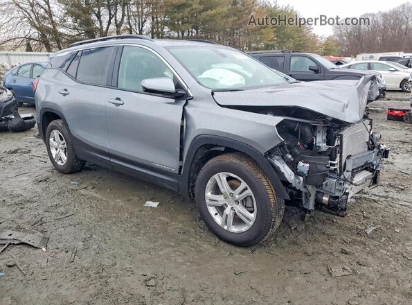 3GKALTEG9RL387137 2024 GMC TERRAIN Silver Передня права чверть