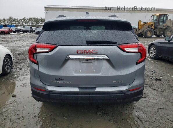 3GKALTEG9RL387137 2024 GMC TERRAIN Silver Вид ззаду