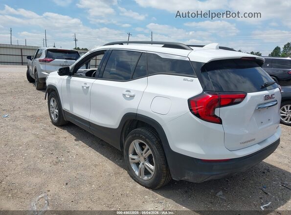 3GKALTEV0LL277616 2020 GMC TERRAIN White Trasero izquierdo