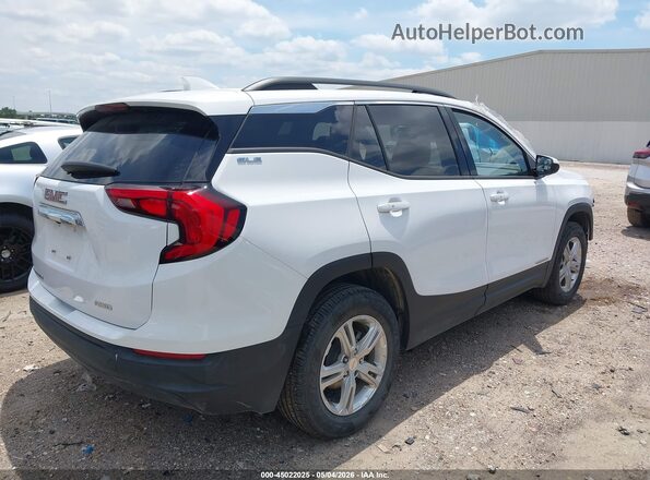 3GKALTEV0LL277616 2020 GMC TERRAIN White Trasero derecho
