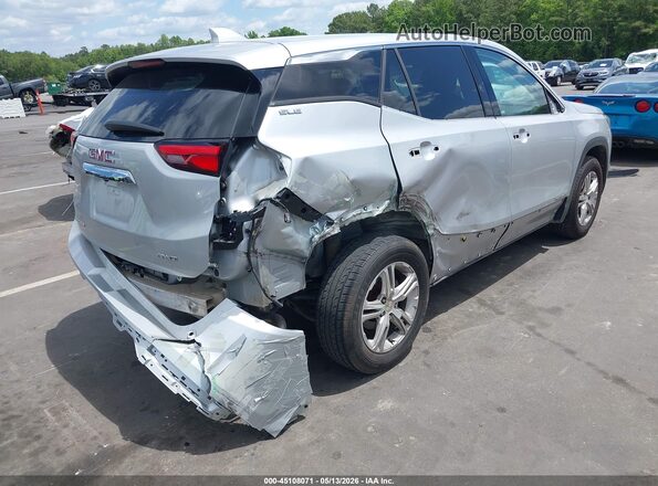 3GKALTEV1KL274500 2019 GMC TERRAIN Silver Trasero derecho
