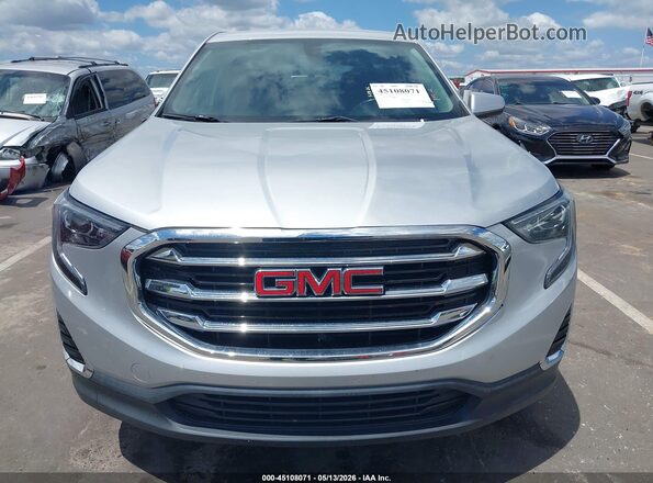 3GKALTEV1KL274500 2019 GMC TERRAIN Silver Vista interior trasera
