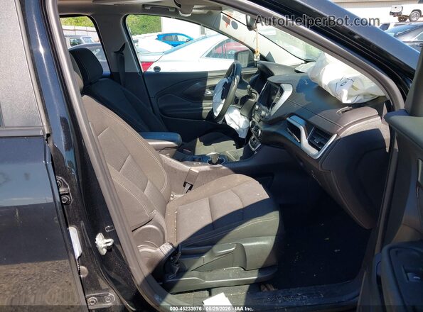 3GKALTEV1NL124892 2022 GMC TERRAIN Черный Вид салона спереди