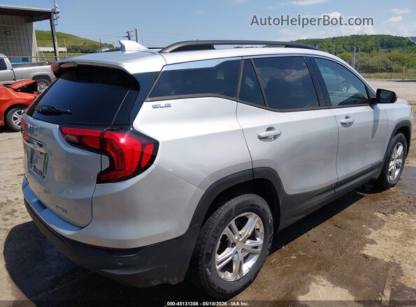 3GKALTEV2JL292857 2018 GMC TERRAIN Silver Tył prawy