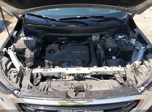 3GKALTEV2JL292857 2018 GMC TERRAIN Silver Widok z tyłu