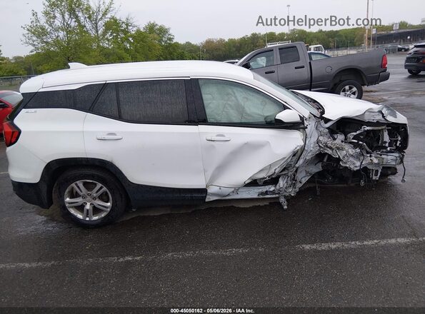 3GKALTEV2KL114402 2019 GMC TERRAIN White Սալոնի հետևի տեսք
