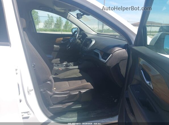 3GKALTEV2KL135914 2019 GMC TERRAIN Белый Вид салона спереди