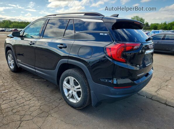 3GKALTEV2LL293817 2020 GMC TERRAIN Black Tył lewy
