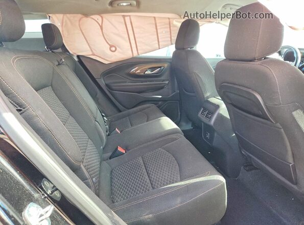 3GKALTEV2LL293817 2020 GMC TERRAIN Black Widok tylnych siedzeń
