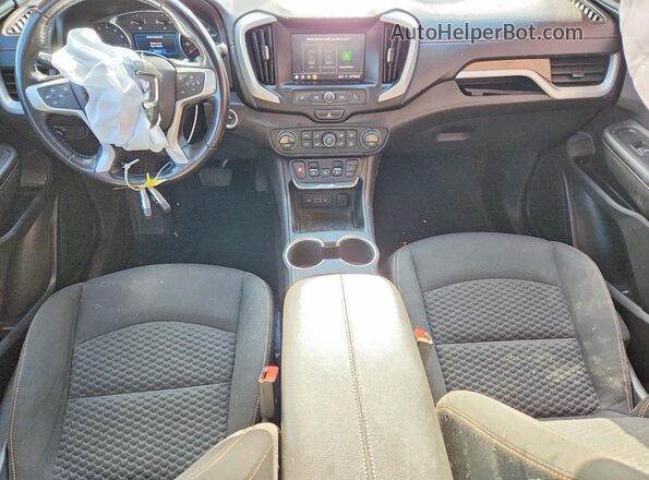 3GKALTEV2LL293817 2020 GMC TERRAIN Black Widok deski rozdzielczej