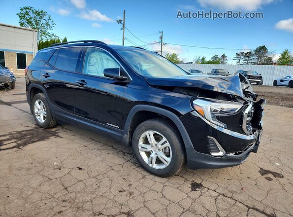 3GKALTEV2LL293817 2020 GMC TERRAIN Black Przód prawy