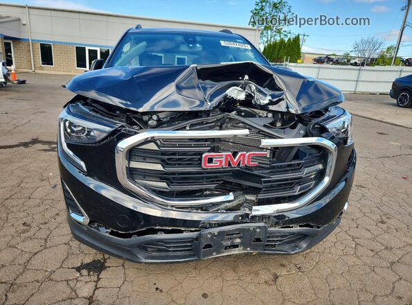 3GKALTEV2LL293817 2020 GMC TERRAIN Black Widok z przodu