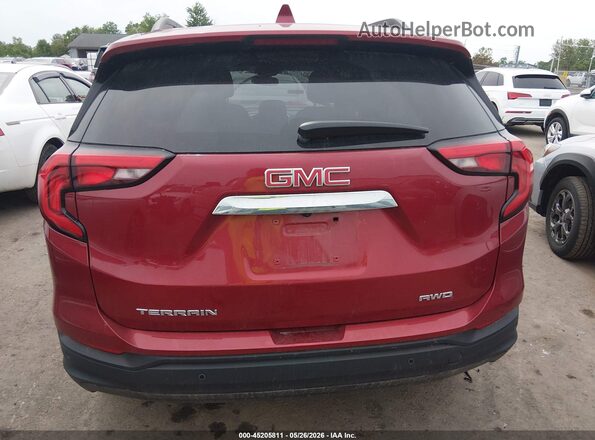 3GKALTEV2ML318135 2021 GMC TERRAIN Red 
