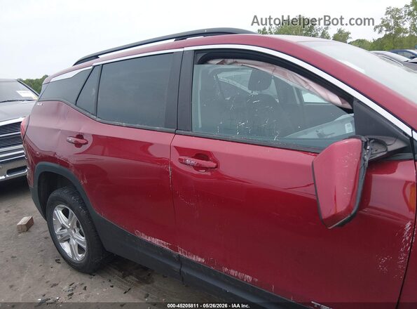 3GKALTEV2ML318135 2021 GMC TERRAIN Red Widok wnętrza z tyłu