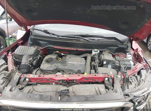 3GKALTEV2ML318135 2021 GMC TERRAIN Red Widok z tyłu