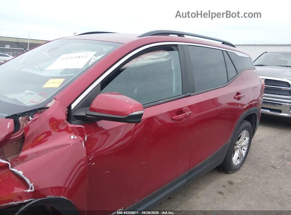 3GKALTEV2ML318135 2021 GMC TERRAIN Red Widok wnętrza 360 stopni
