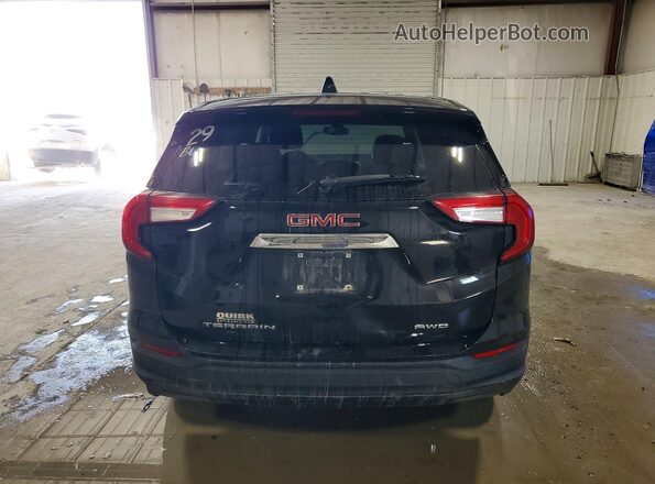 3GKALTEV2NL178458 2022 GMC TERRAIN Black Вид ззаду