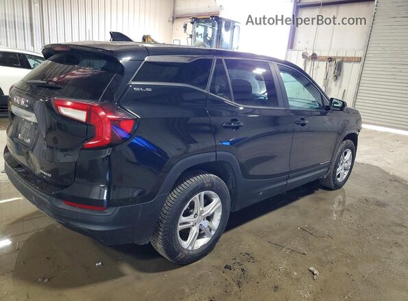 3GKALTEV2NL178458 2022 GMC TERRAIN Black Задня права чверть