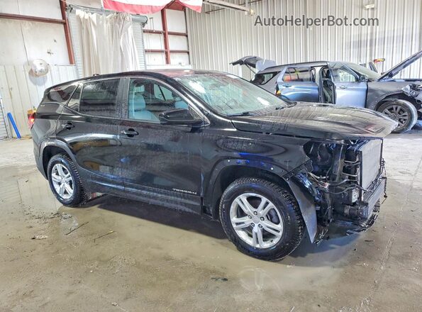 3GKALTEV2NL178458 2022 GMC TERRAIN Black Передня права чверть