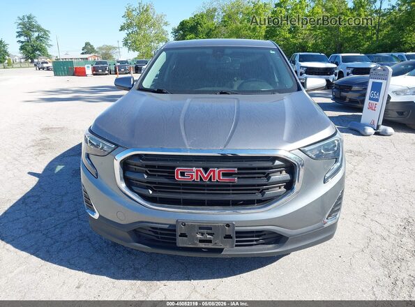 3GKALTEV3ML300792 2021 GMC TERRAIN Gray Вид задньої частини салону