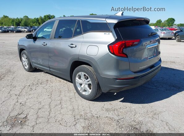 3GKALTEV3ML300792 2021 GMC TERRAIN Gray Задня ліва чверть