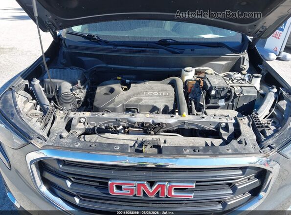 3GKALTEV3ML300792 2021 GMC TERRAIN Gray Вид ззаду