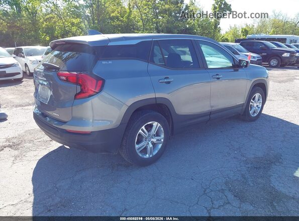 3GKALTEV3ML300792 2021 GMC TERRAIN Gray Задня права чверть