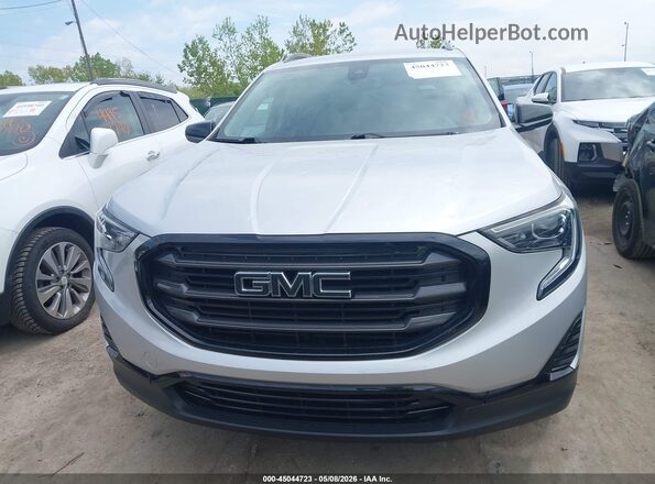 3GKALTEV4LL343391 2020 GMC TERRAIN Silver Instrument cluster view