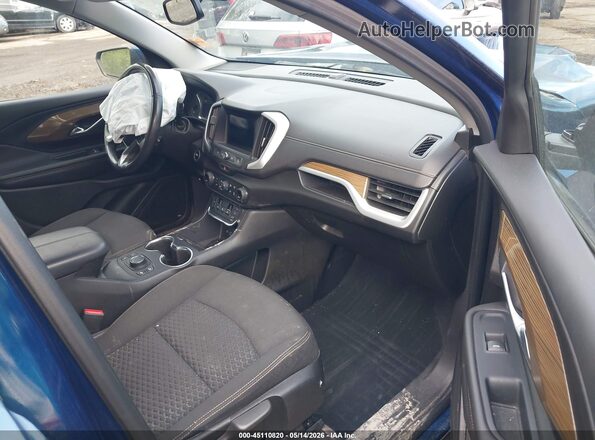 3GKALTEV5KL281434 2019 GMC TERRAIN Blue Вид салону спереду