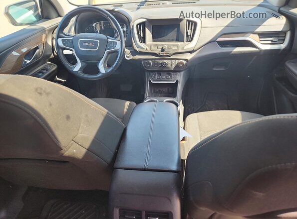 3GKALTEV5ML338833 2021 GMC TERRAIN Black Widok deski rozdzielczej