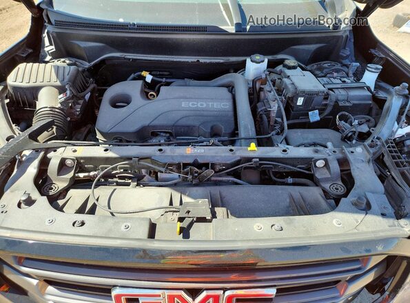 3GKALTEV5ML338833 2021 GMC TERRAIN Black Widok wnętrza z tyłu