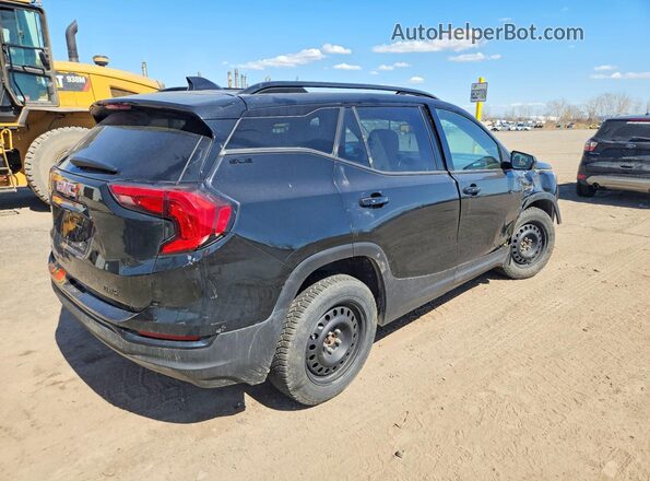 3GKALTEV5ML338833 2021 GMC TERRAIN Black Tył prawy