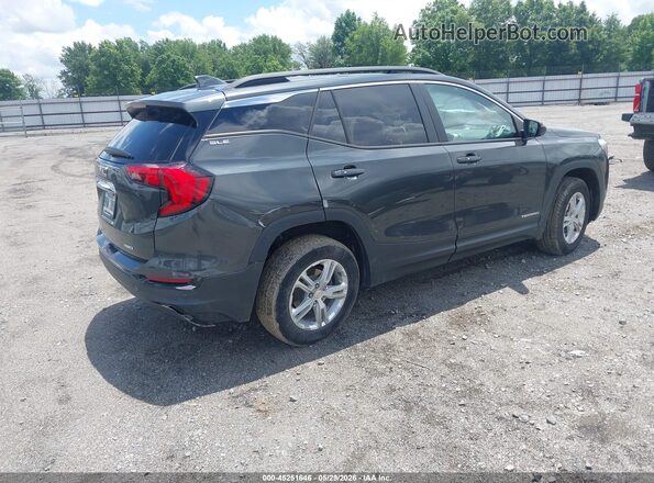 3GKALTEV6ML347413 2021 GMC TERRAIN Gray უკანა მარჯვენა