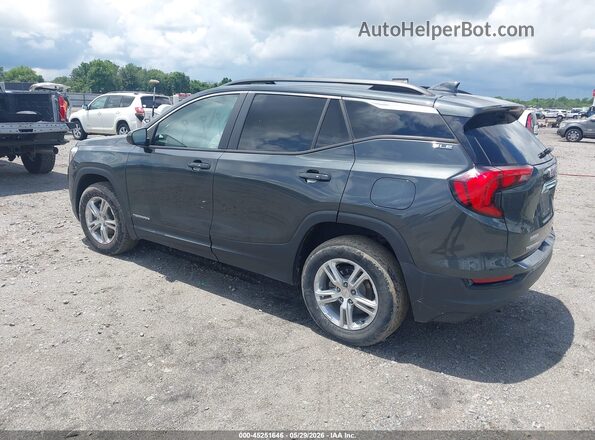 3GKALTEV6ML347413 2021 GMC TERRAIN Gray უკანა მარცხენა