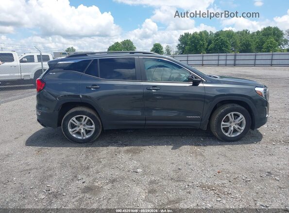 3GKALTEV6ML347413 2021 GMC TERRAIN Gray უკანა სალონის ხედი