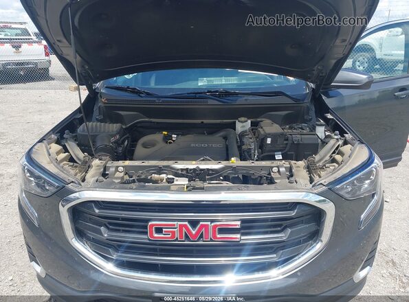3GKALTEV6ML347413 2021 GMC TERRAIN Gray უკანა ხედი
