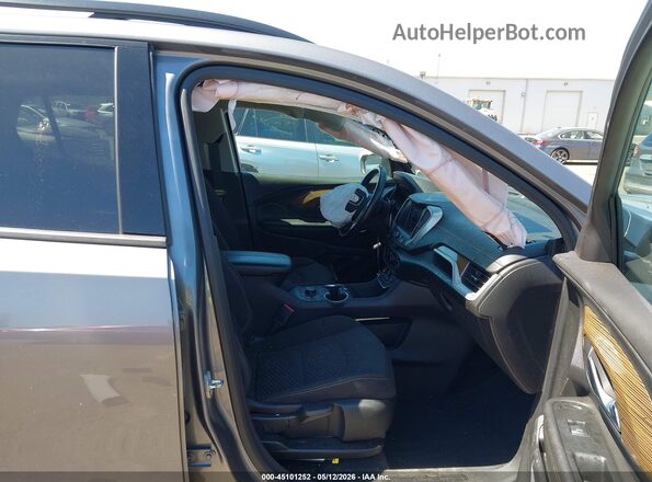 3GKALTEV6ML366012 2021 GMC TERRAIN Gray Вид салону спереду