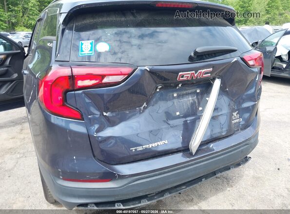 3GKALTEV7JL189062 2018 GMC TERRAIN Синий Вид спереди