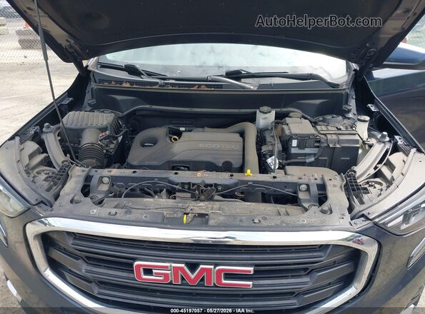 3GKALTEV7JL189062 2018 GMC TERRAIN Синий Вид сзади