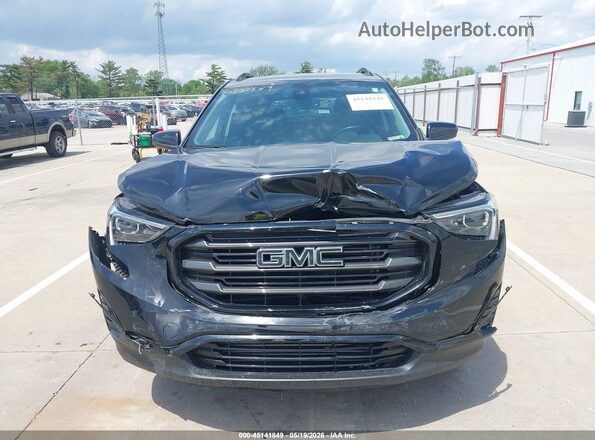 3GKALTEV7LL203884 2020 GMC TERRAIN Black Вид щитка приладів