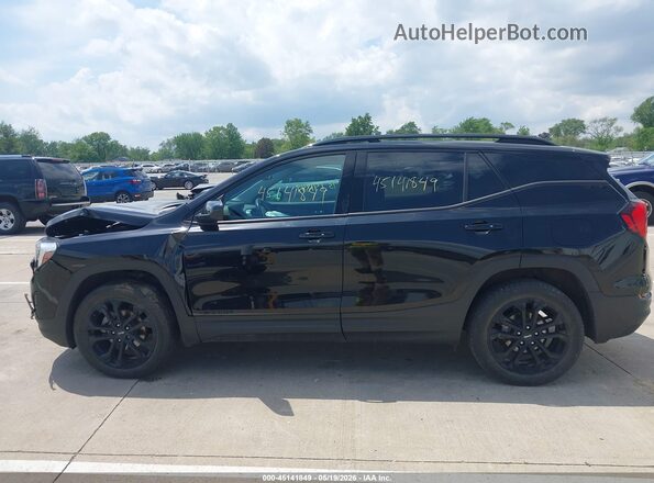 3GKALTEV7LL203884 2020 GMC TERRAIN Black Панорамний вид салону 360°