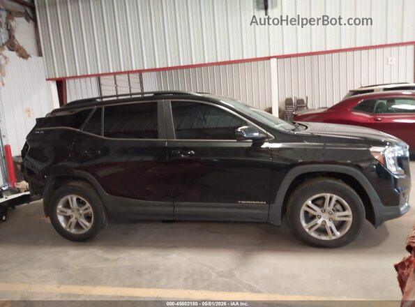 3GKALTEV7NL106963 2022 GMC TERRAIN Black Սալոնի հետևի տեսք
