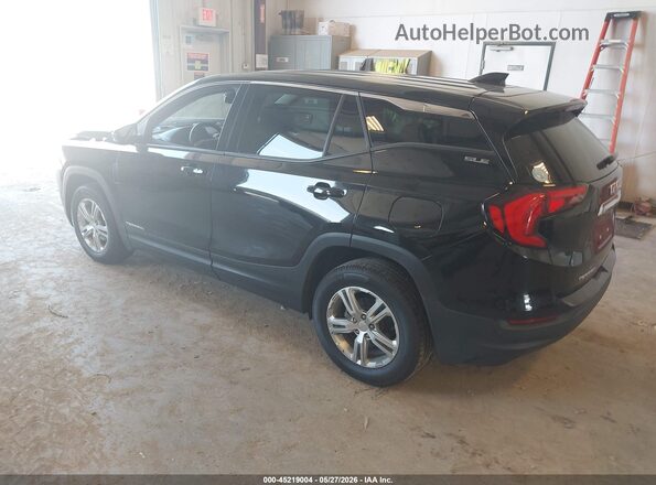 3GKALTEV8LL204414 2020 GMC TERRAIN Black Trasero izquierdo