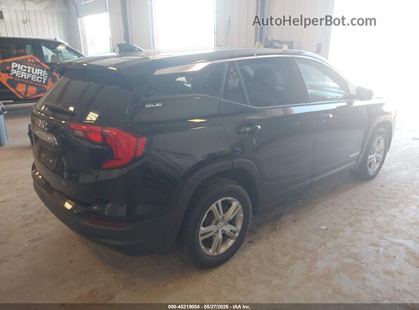 3GKALTEV8LL204414 2020 GMC TERRAIN Black Trasero derecho