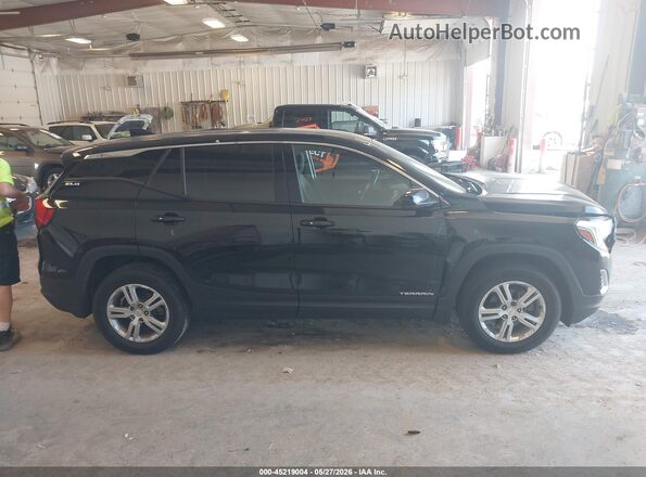 3GKALTEV8LL204414 2020 GMC TERRAIN Black Vista interior trasera