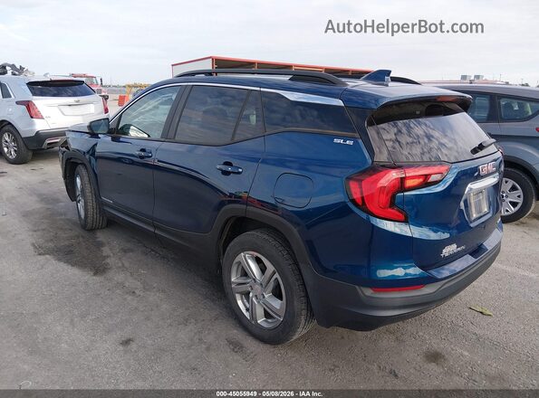 3GKALTEV9ML339998 2021 GMC TERRAIN Blue Rear left