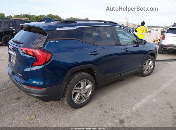 3GKALTEV9ML339998 2021 GMC TERRAIN Blue Rear right