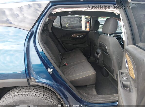 3GKALTEV9ML339998 2021 GMC TERRAIN Blue VIN sticker view
